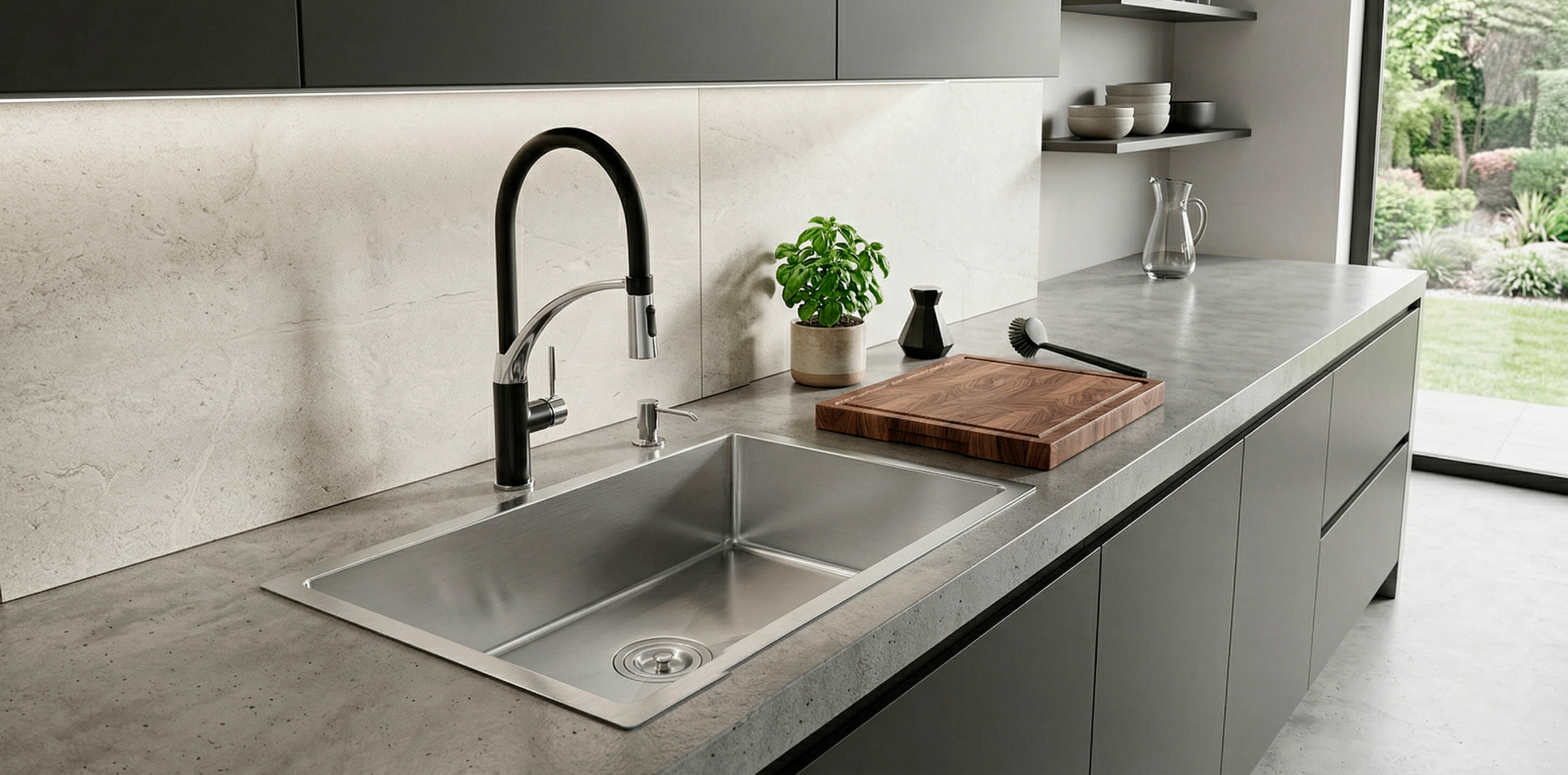 Cuba de Aço Inox Zafira